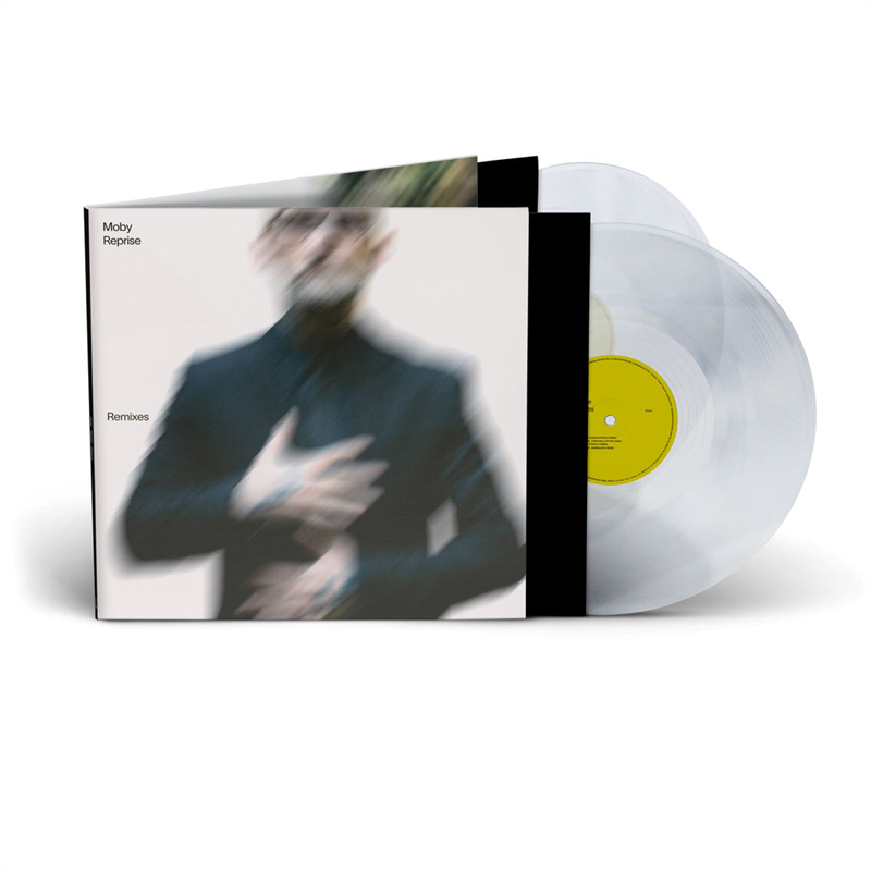 MOBY - REPRISE REMIXES (2LP - TRASPARENTE - 2022)