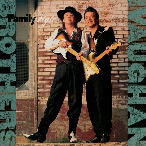 THE VAUGHAN BROTHERS - FAMILY STYLE (1990 - REM25)