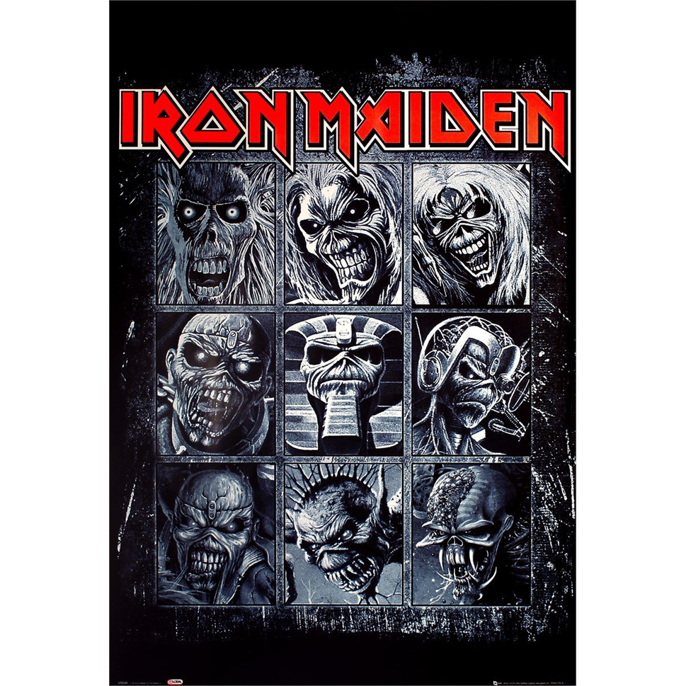 IRON MAIDEN - EDDIES - 459 - POSTER
