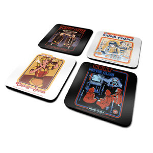 STEVEN RHODES - STEVEN RHODES COASTER SET: SET SOTTOBICCHIERI ASSSORTITI