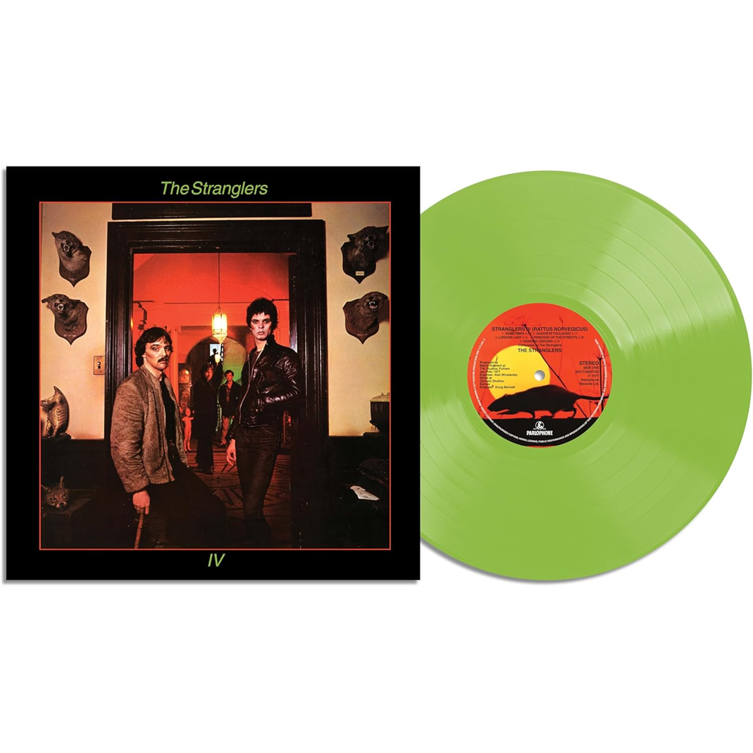 THE STRANGLERS - RATTUS NORVEGICUS (LP - VERDE | REM25 - 1977)