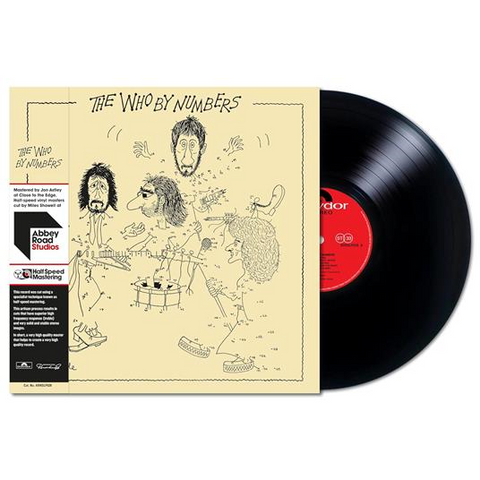 THE WHO - THE WHO BY NUMBERS (LP - HALF SPEED MASTER | REM24 - 1975)