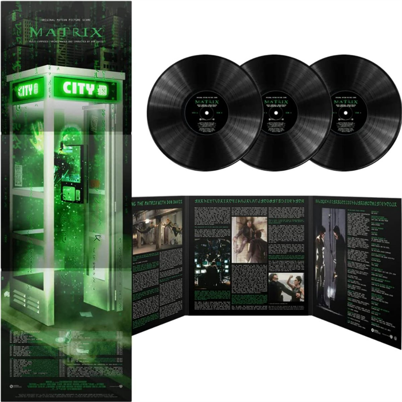 DON DAVIS - SOUNDTRACK - MATRIX: THE COMPLETE SCORE (3LP – 2022)