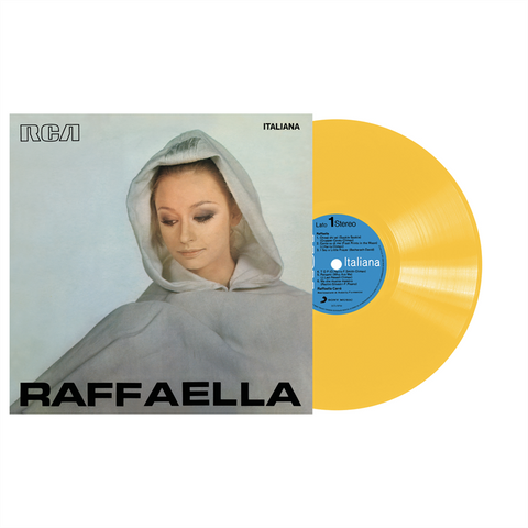 RAFFAELLA CARRA' - RAFFAELLA (LP - GIALLO | REM'21 - 1971)