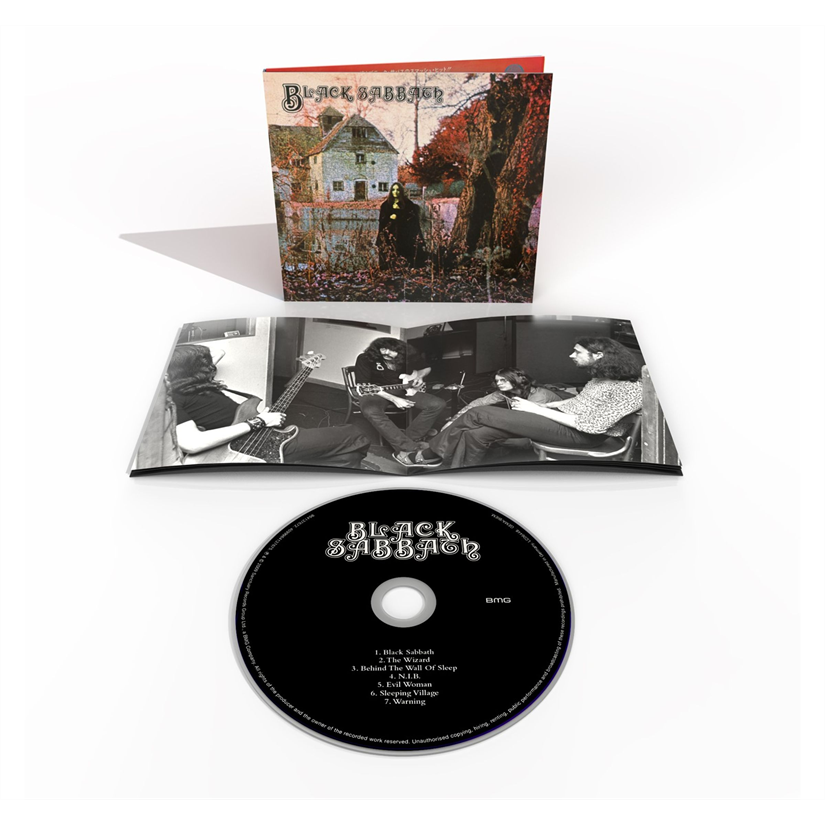 BLACK SABBATH - BLACK SABBATH (1970 - REM25)