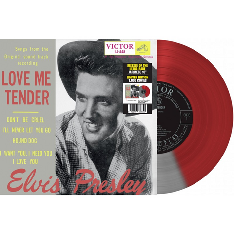 ELVIS PRESLEY - LOVE ME TENDER (10" - COLORED | JAPAN REPLICA - 2025)