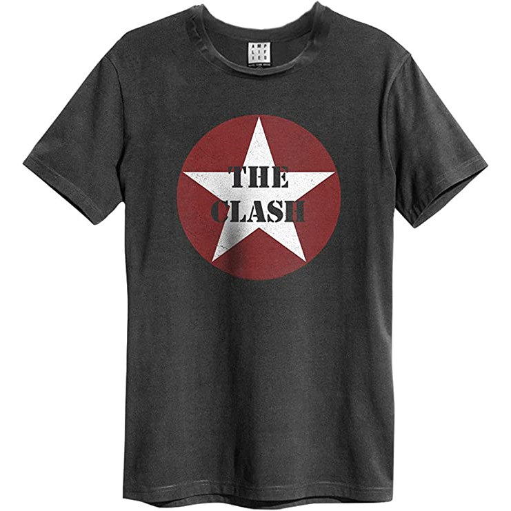 THE CLASH - STAR LOGO - Grigio