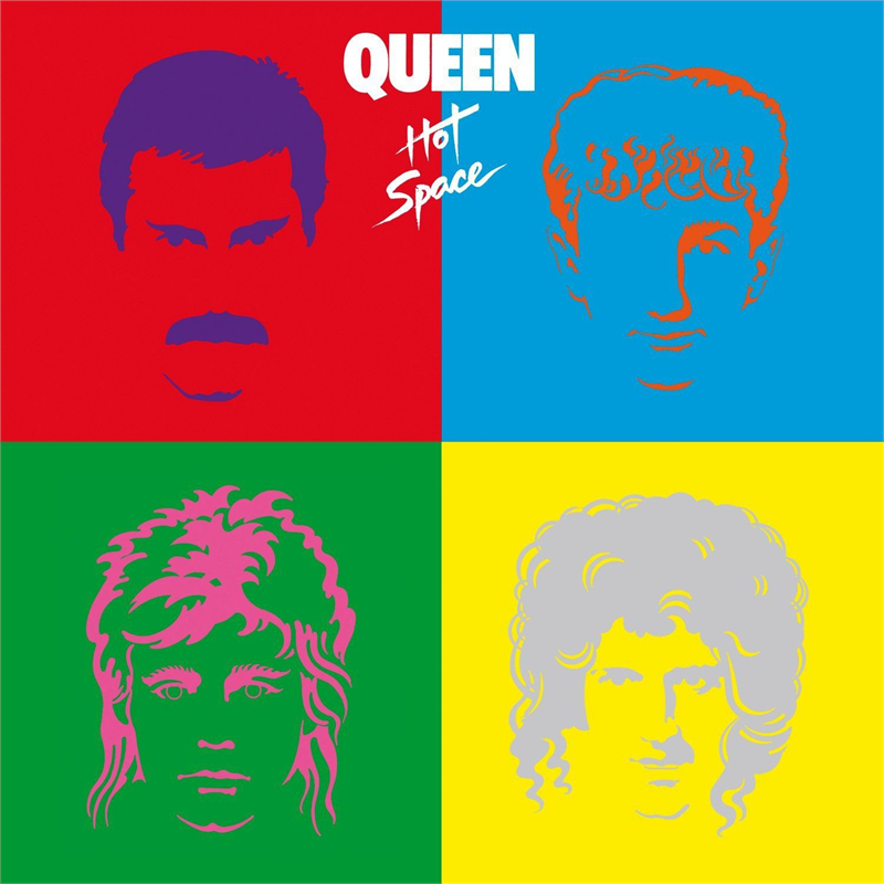 QUEEN - HOT SPACE (LP - 1982)