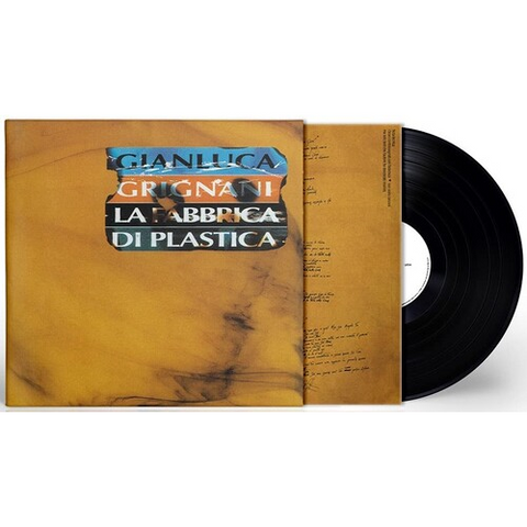 GIANLUCA GRIGNANI - LA FABBRICA DI PLASTICA (LP - BLACK | REM'21 - 1996 )