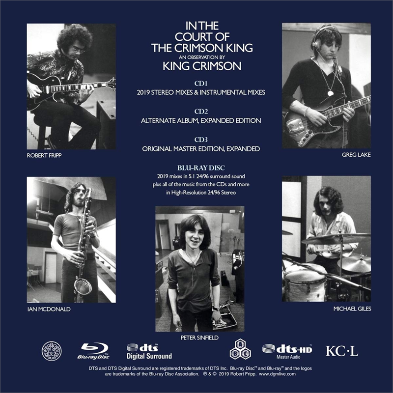 KING CRIMSON - IN THE COURT... (2LP - 50TH - 1969)