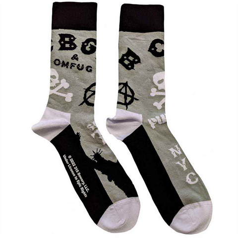 CBGB - LOGOS - GRIGIO - CALZINI