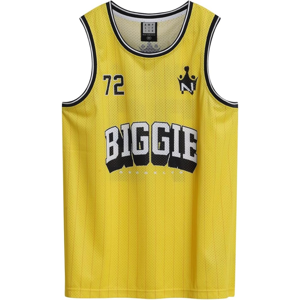 NOTORIOUS B.I.G - NOTORIOUS B.I.G - GIALLO - (XL) - CANOTTIERA - BASKETBALL JERSEY