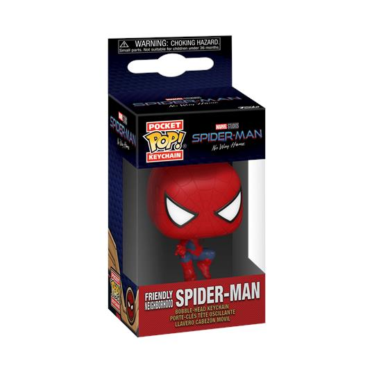 MARVEL - LEAPING SPIDERMAN 2 - FUNKO POP! POCKET KEYCHAIN