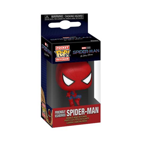 MARVEL - LEAPING SPIDERMAN 2 - FUNKO POP! POCKET KEYCHAIN