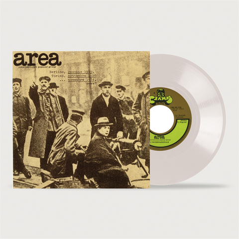 AREA - L’INTERNAZIONALE (7’’ - trasparente | rem22 - 1975)