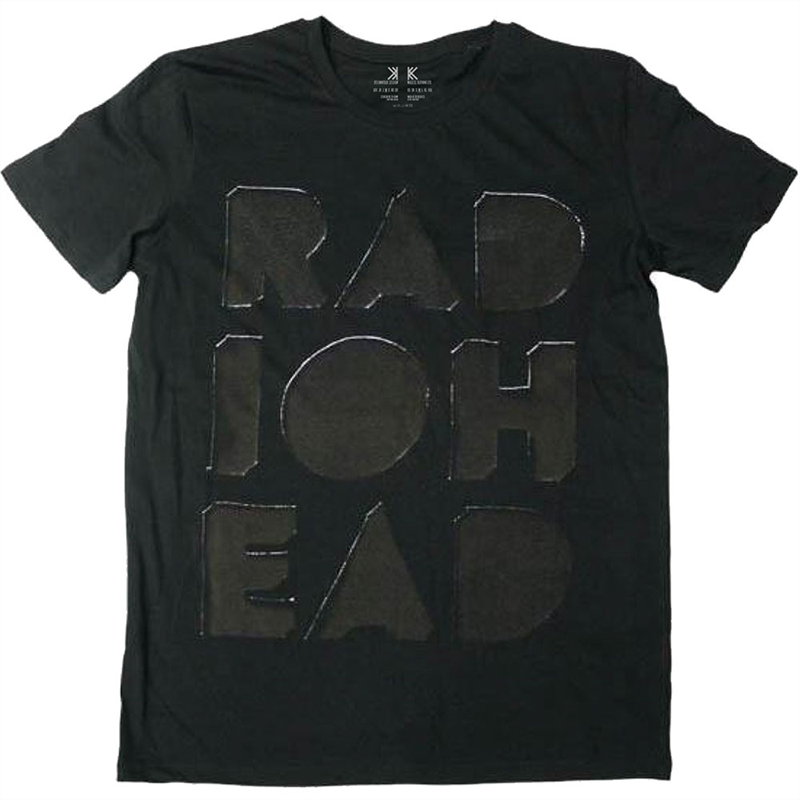 RADIOHEAD - DEBOSSED NOTE PAD - NERA - (L) - T-SHIRT
