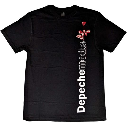 DEPECHE MODE - VIOLATOR SIDE ROSE - NERO - M - T-SHIRT
