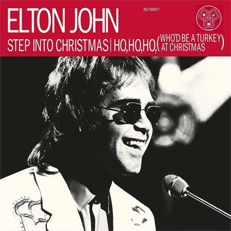 ELTON JOHN - STEP INTO CHRISTMAS (10'' - ROSSO | REM22 - 1974)
