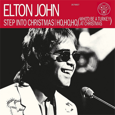 ELTON JOHN - STEP INTO CHRISTMAS (10'' - ROSSO | REM22 - 1974)