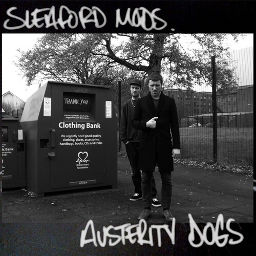 SLEAFORD MODS - AUSTERITY DOGS (LP - NEON YELLOW - 2013)