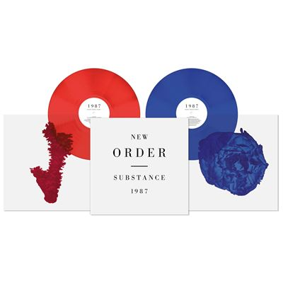 NEW ORDER - SUBSTANCE (2LP - INDIE ONLY | BLU&ROSSO | REM23 - 1987)