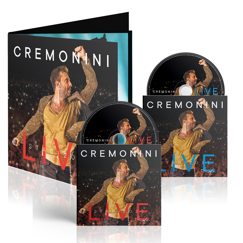 CESARE CREMONINI - CREMONINI LIVE: STADI 2022 (2022 – 2CD)