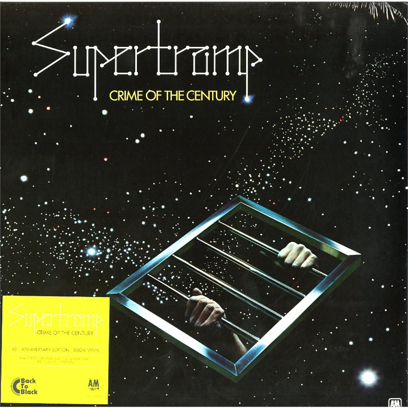 SUPERTRAMP - CRIME OF THE CENTURY (LP - REM’15 - 1974)