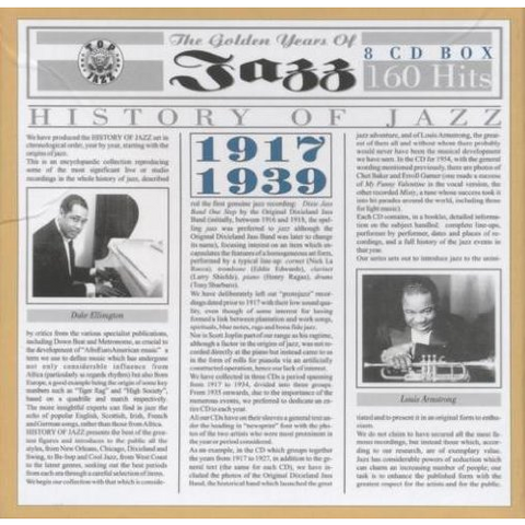 HISTORY OF JAZZ - 160 HITS - 6CD BOX - 1917-1939