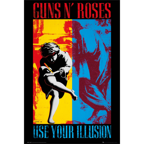 GUNS N' ROSES - ILLUSION - 599 - POSTER 61X91,5