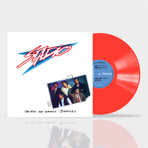 STADIO - CHIEDI CHI ERANO I BEATLES (LP - ROSSO | REM23 - 1984)