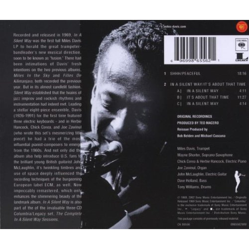 MILES DAVIS - IN A SILENT WAY (LP - 50TH ANN - 1969)