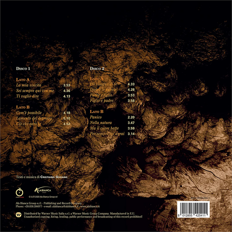 GODANO CRISTIANO - MI ERO PERSO IL CUORE (2LP - 2020)