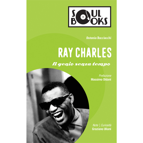 RAY CHARLES - RAY CHARLES IL GENIO SENZA TEMPO - LIBRO