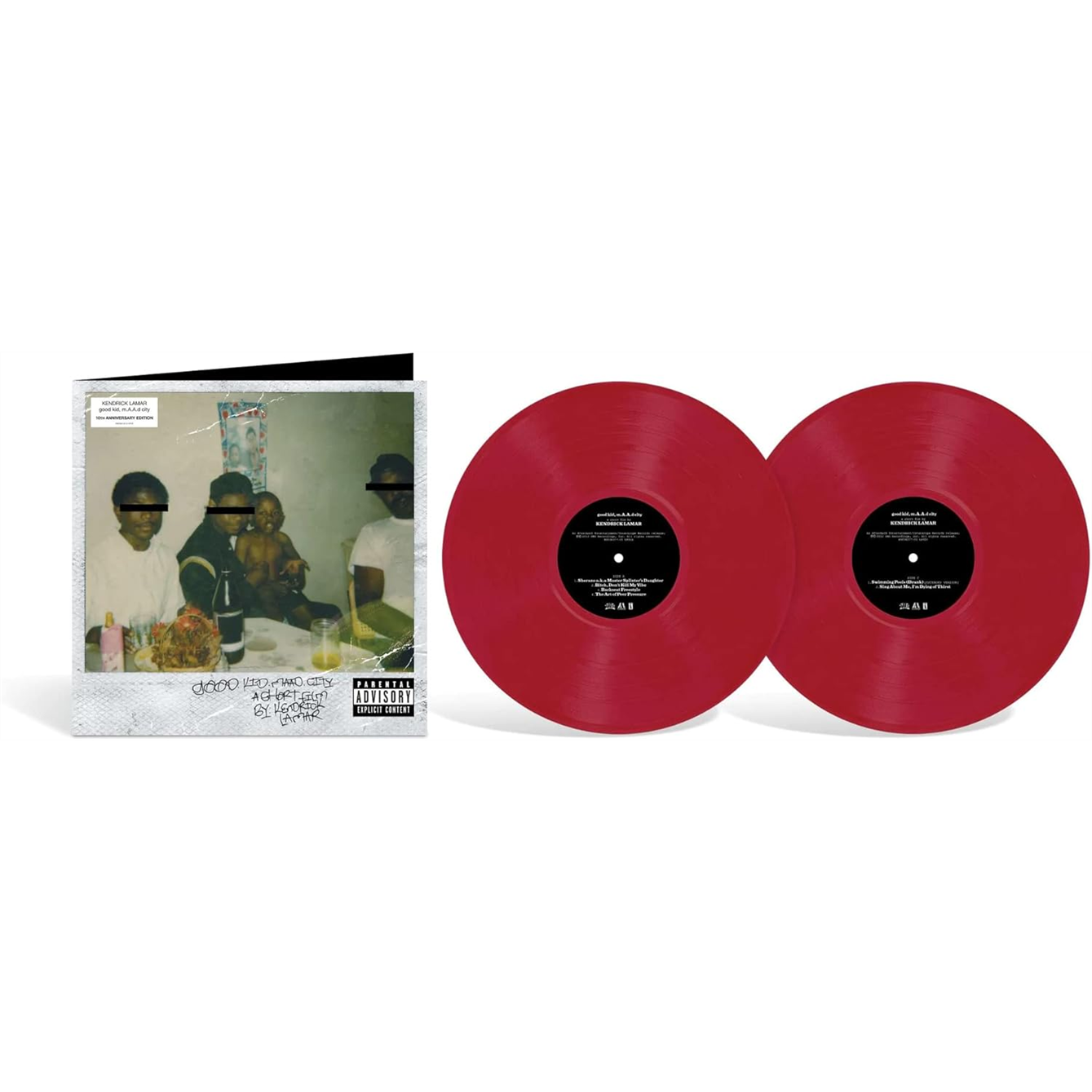 KENDRICK LAMAR - GOOD KID, M.A.A.D. CITY (2LP – ROSSO | REM'22 - 2012)