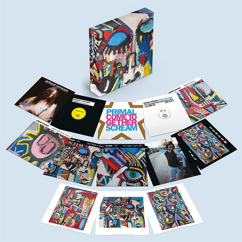 PRIMAL SCREAM - THE SCREAMADELICA SINGLES (12X12'' - LIMITED EDITION - 2021)