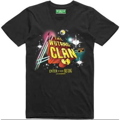 WU-TANG CLAN - GODS OF RAP - NERO - (S) - T-SHIRT