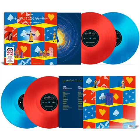 DOCTOR WHO - SOUNDTRACK - THE CELESTIAL TOYMAKER (2LP – RED&BLUE – 2022)