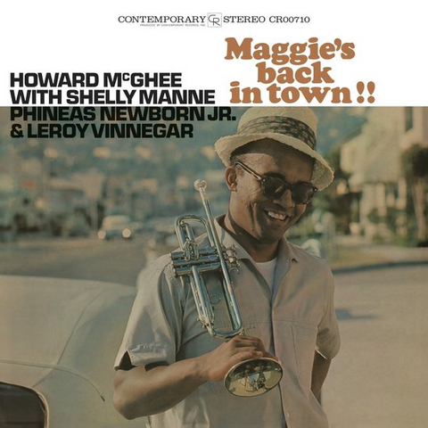 HOWARD MCGHEE - MAGGIE'S BACK IN TOWN!! (LP - REM24 - 1961)