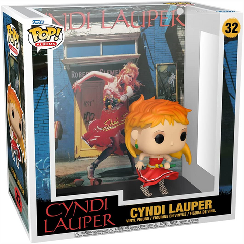 CINDY LAUPER - SHE’S SO UNUSUAL – funko|Pop! Album cover