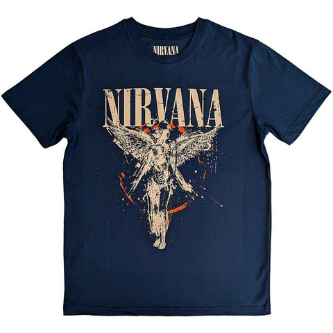 NIRVANA - IN UTERO - blue