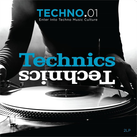 TECHNICS TECHNO - ARTISTI VARI - TECHNICS TECHNO (LP - compilation - 2022)