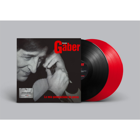 GIORGIO GABER - LA MIA GENERAZIONE HA PERSO (2LP - ROSSO&NERO | RE26 - 2002)