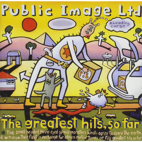 PUBLIC IMAGE LTD - PIL - THE GREATEST HITS, SO FAR