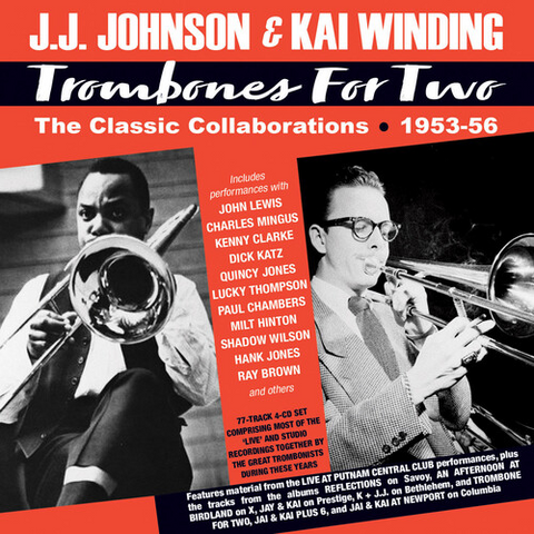 J.J. JOHNSON & KAI WINDING - TROMBONES FOR TWO (4CD)