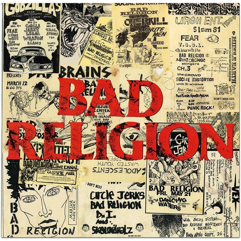 BAD RELIGION - ALL AGES (LP - REM25 - 1995)
