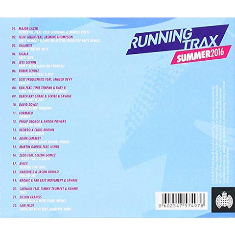 MINISTRY OF SOUND - RUNNING TRAX - SUMMER 2016