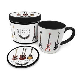 GUITAR HEAVEN - TAZZA - TAZZA + SOTTOBICCHIERE - GUITAR HEAVEN