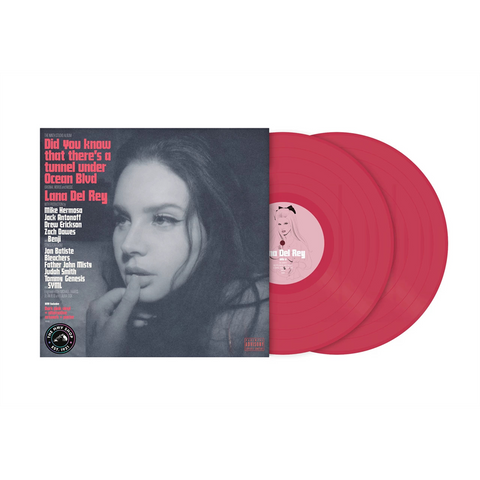 LANA DEL REY - DID YOU KNOW THERE'S A TUNNEL UNDER OCEAN BLVD (2LP - ROSSO | ALT COVER | INDIE EXCL. - 2023)