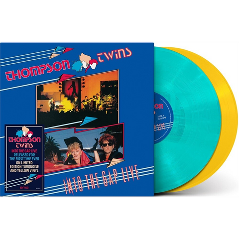 THOMPSON TWINS - INTO THE GAP: LIVE! (2LP - TURCHESE&GIALLO - RSD'25)