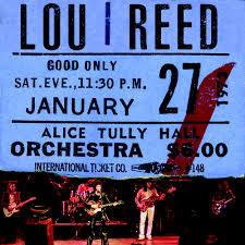 LOU REED - LIVE AT ALICE TULLY HALL 1973 (2LP - BlackFriday20)